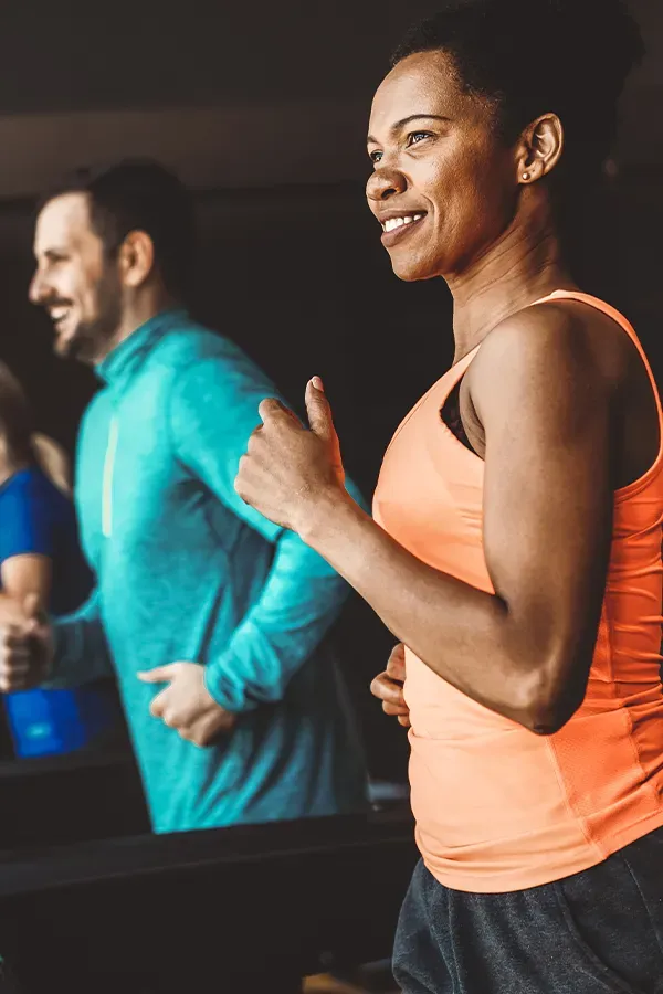 Image of runners on a treadmill